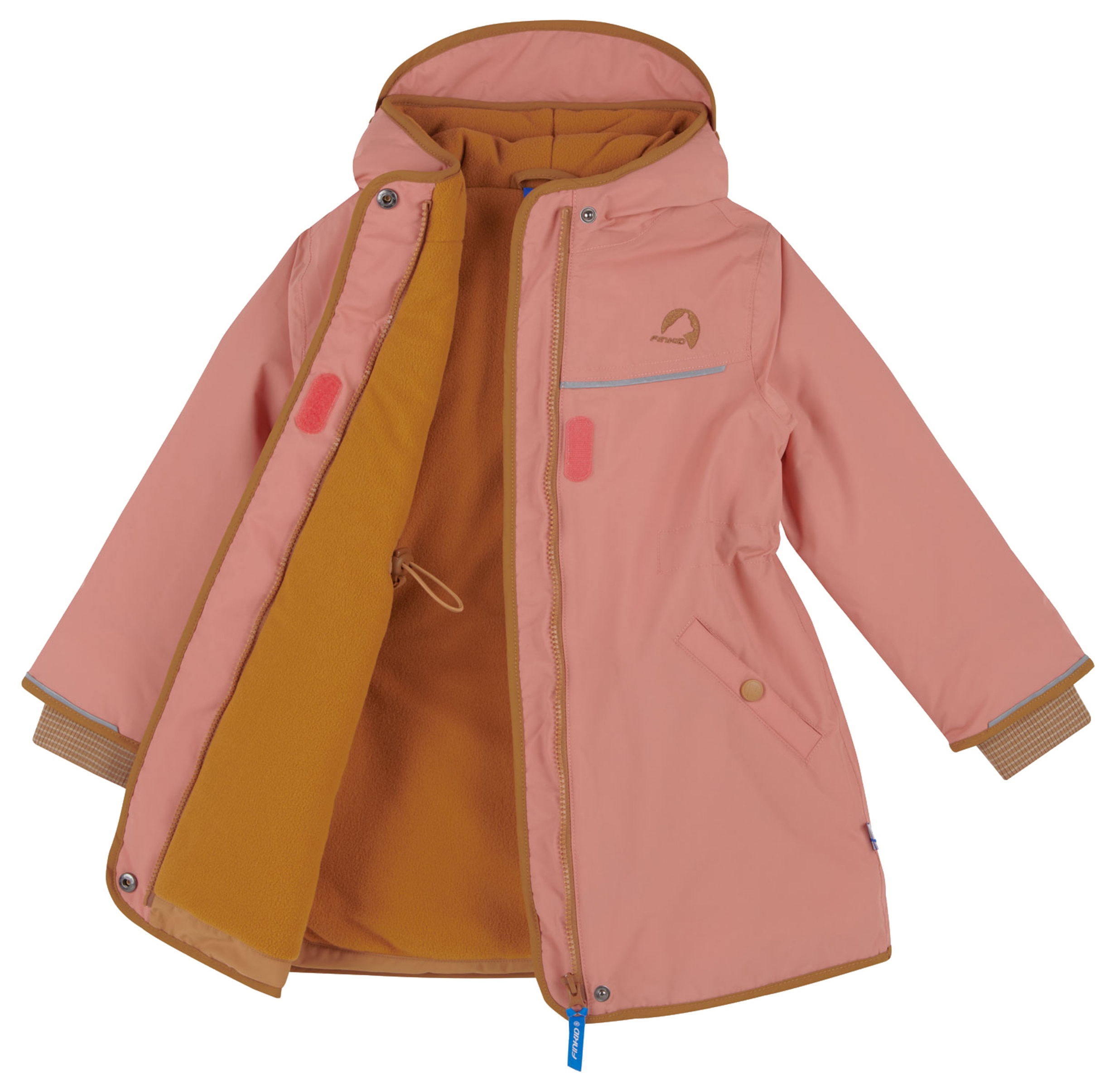 Finkid Winterjacke Milla terra cotta/almond