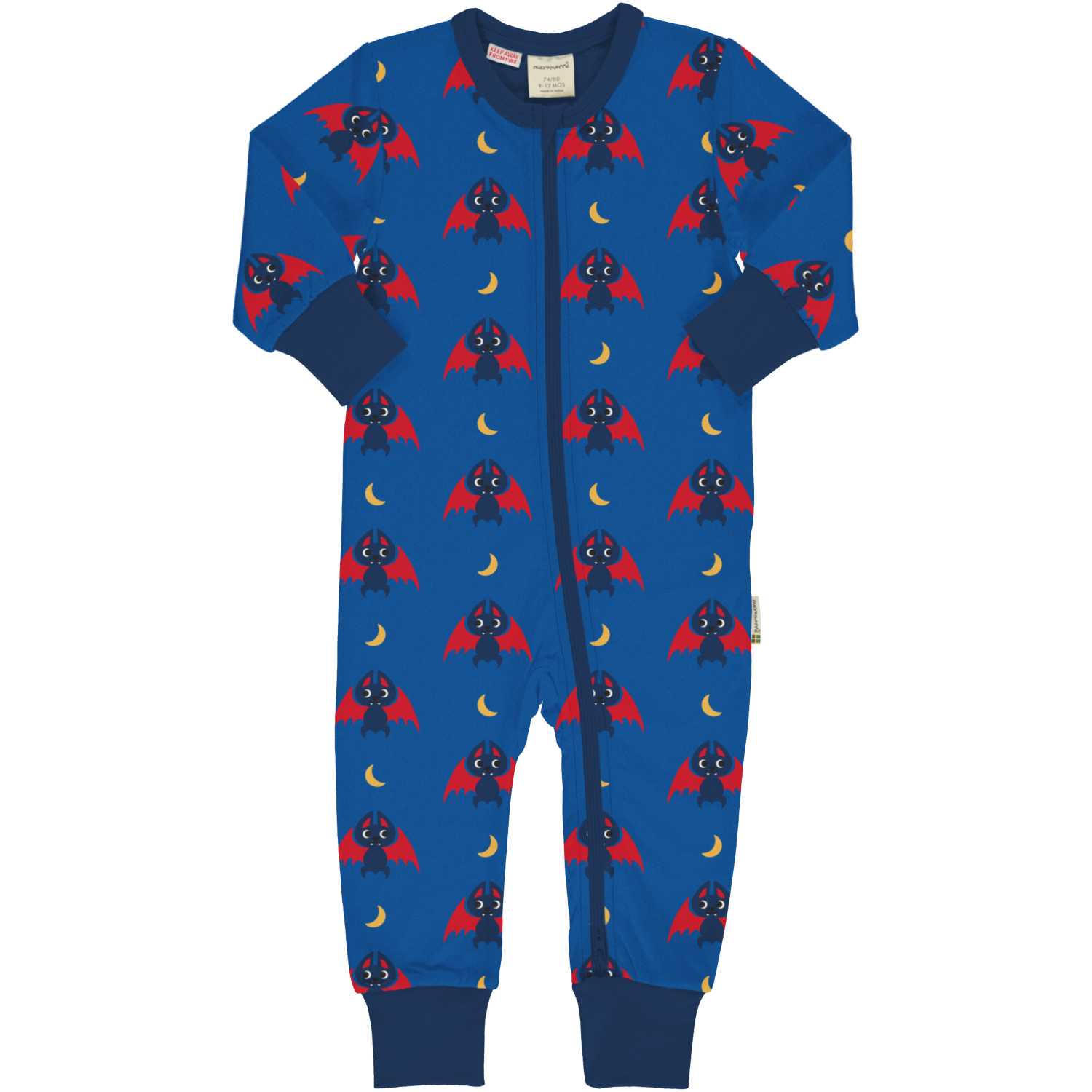 Maxomorra Baby Rompersuit Langarm BAT 