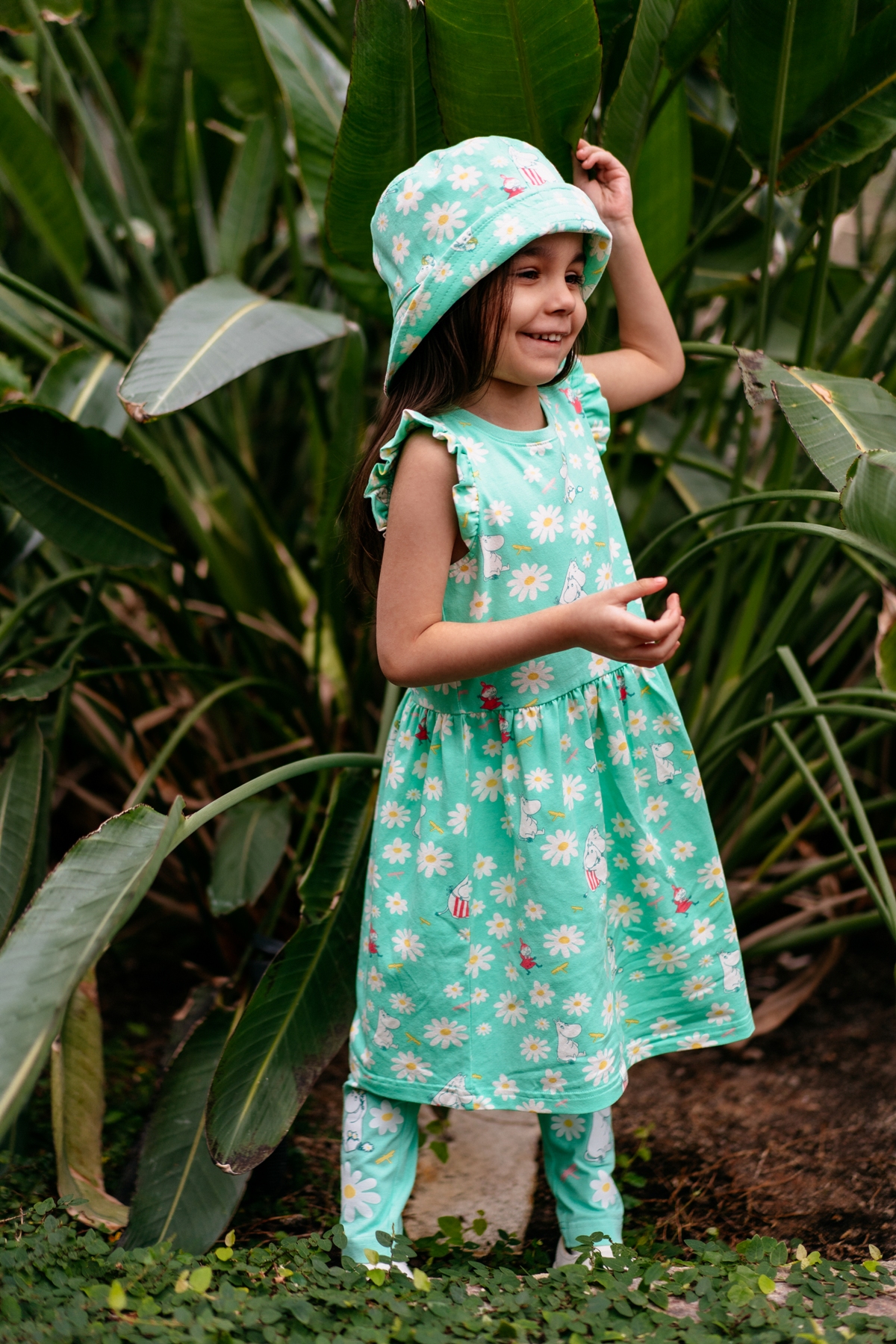 Martinex Kleid Wildflower mint