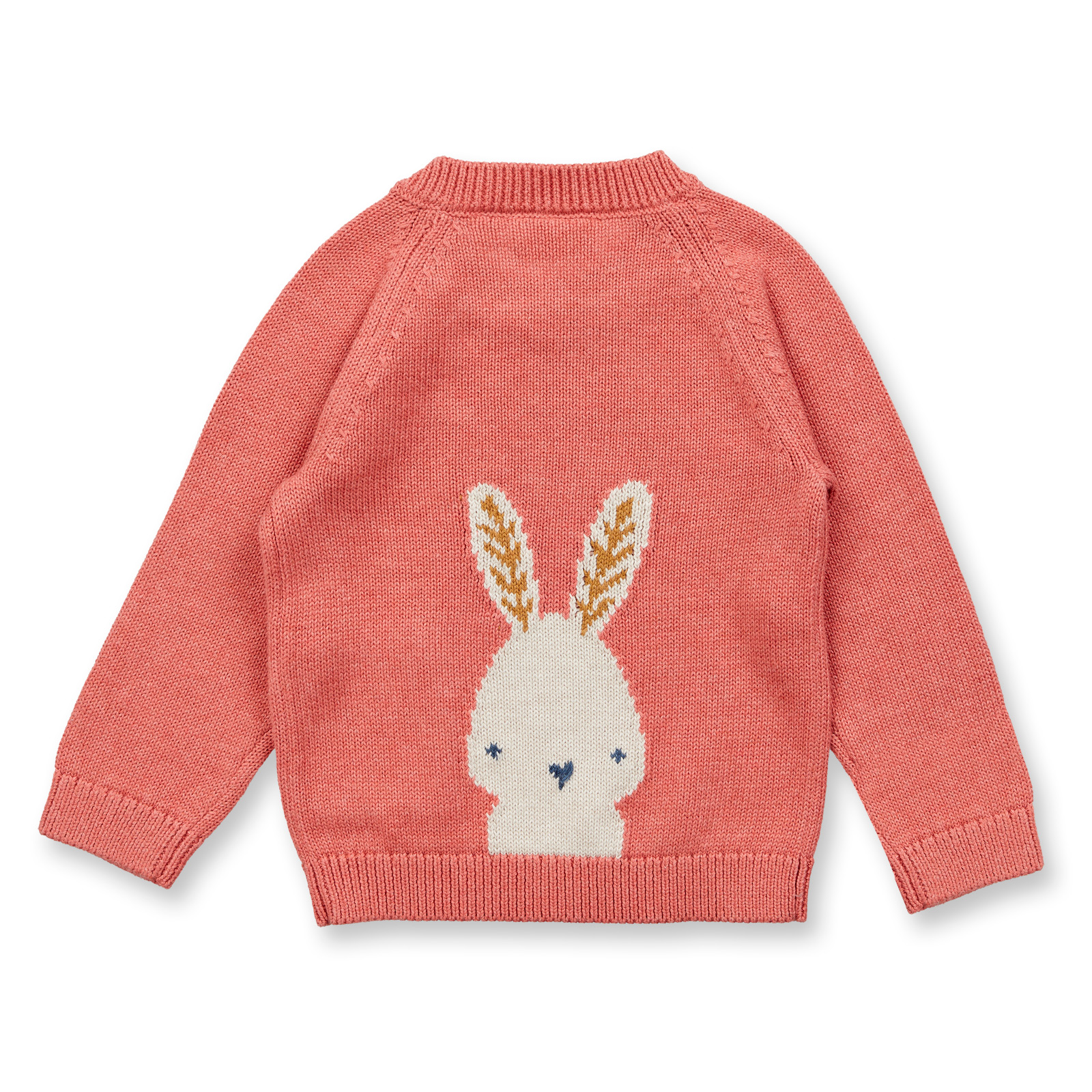 Sense Organic Baby Strickpulli Bunny pink