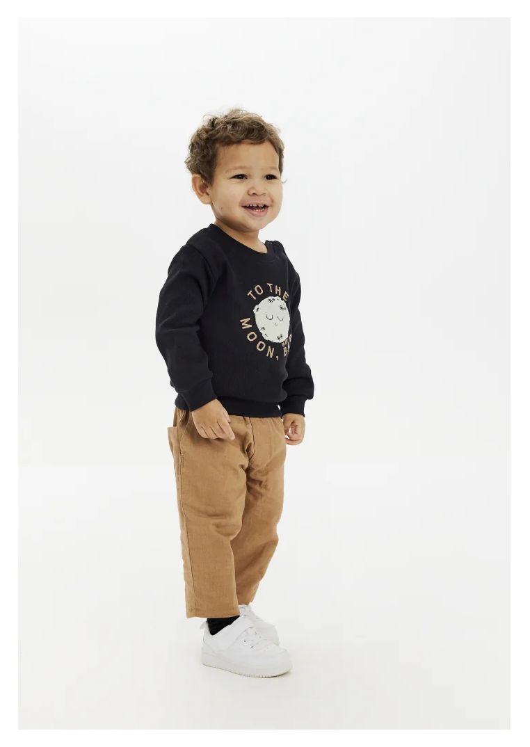 The New Baby Boy Sweatshirt Moon