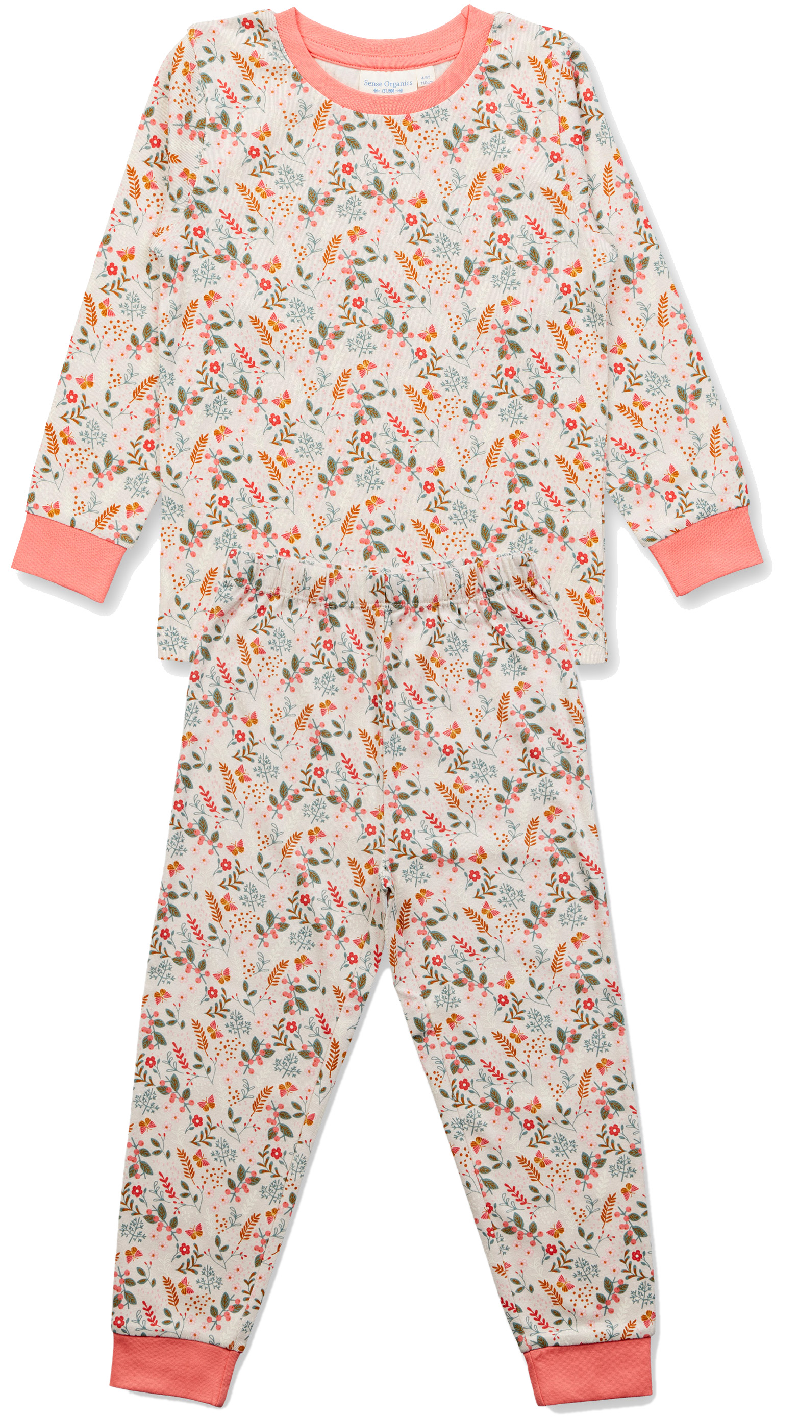 Sense Organic Girl Pyjama Floral