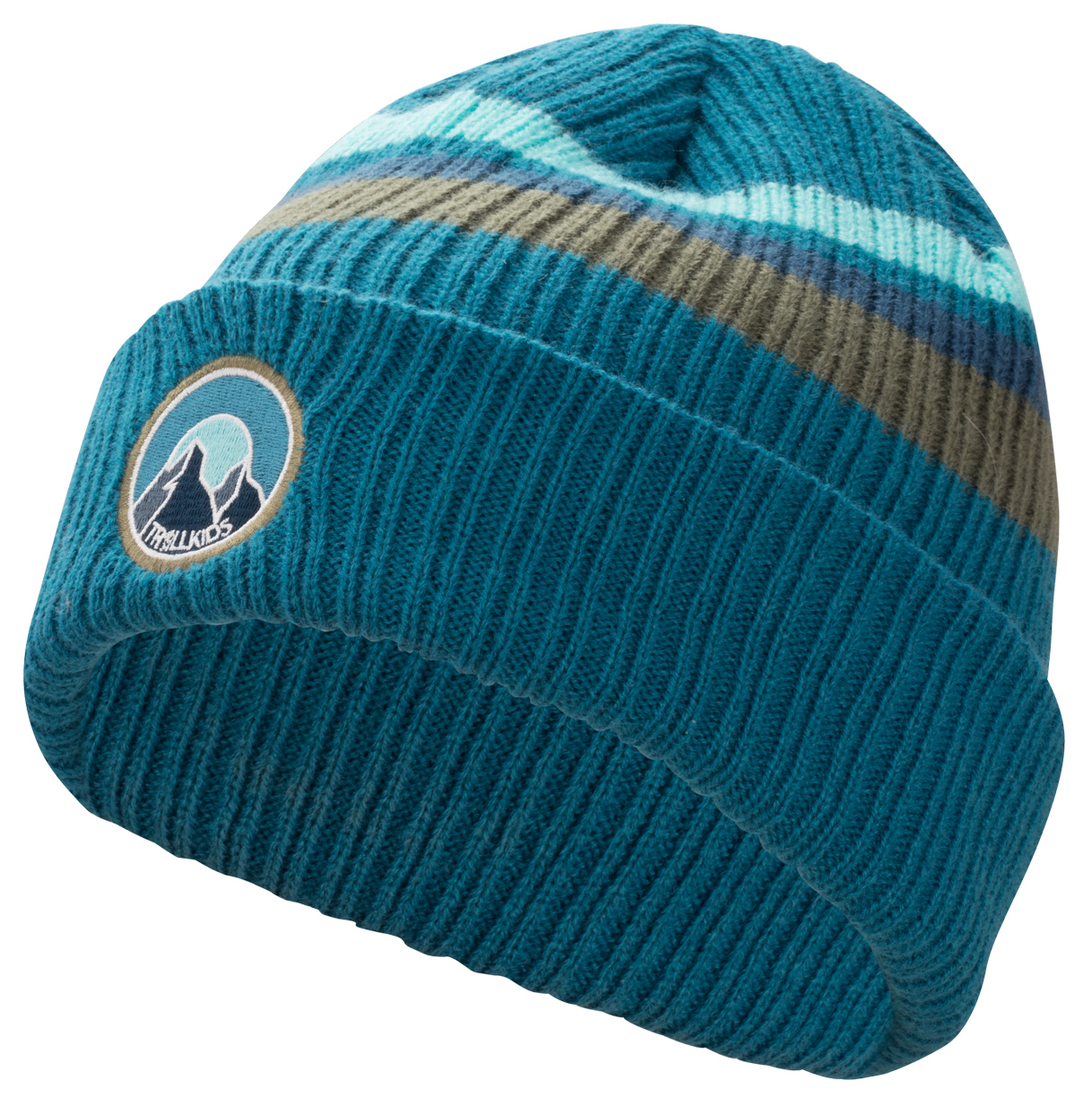 Trollkids Spitsbergen Wintermütze dark marine/pine green