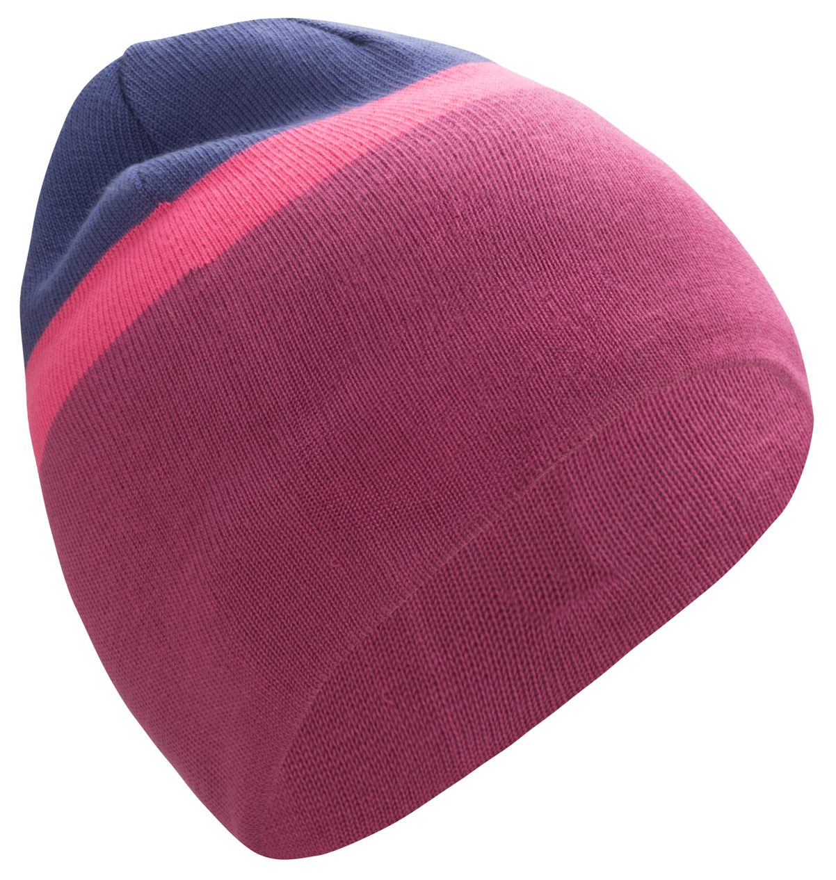 Trollkids Nordland Wintermütze bright berry/light magenta