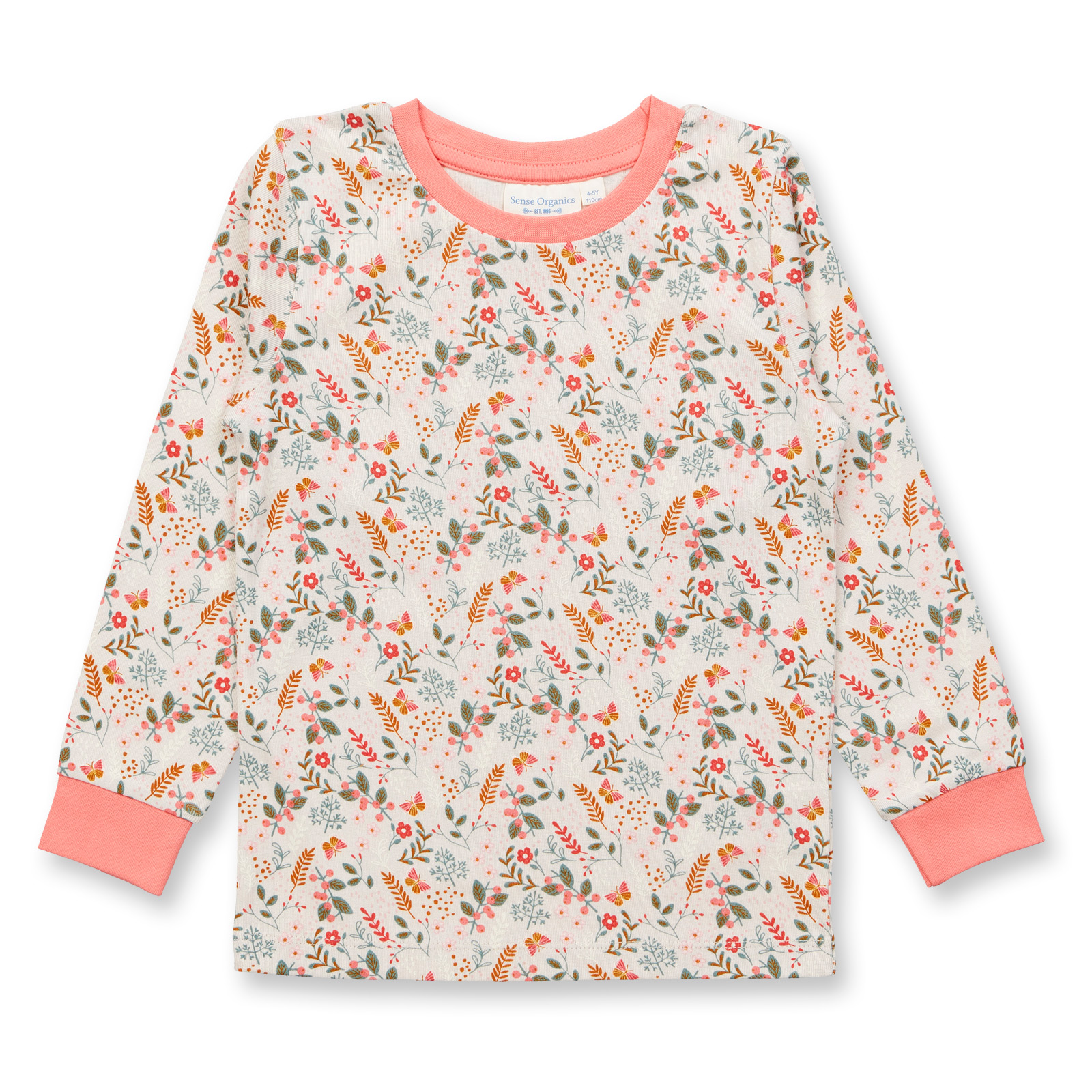 Sense Organic Girl Pyjama Floral