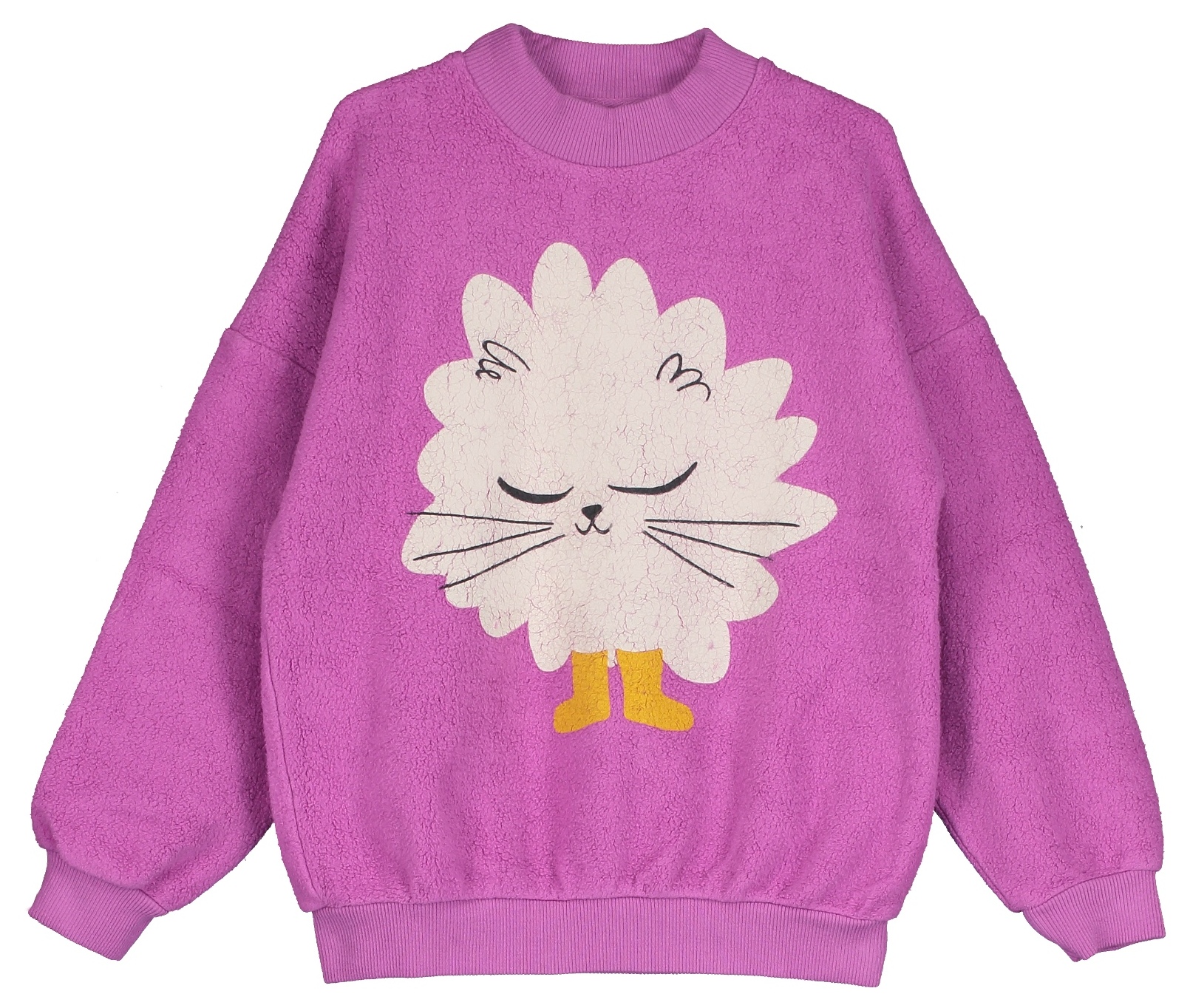 Lötiekids Sweatshirt Teddy KITTEN orchid