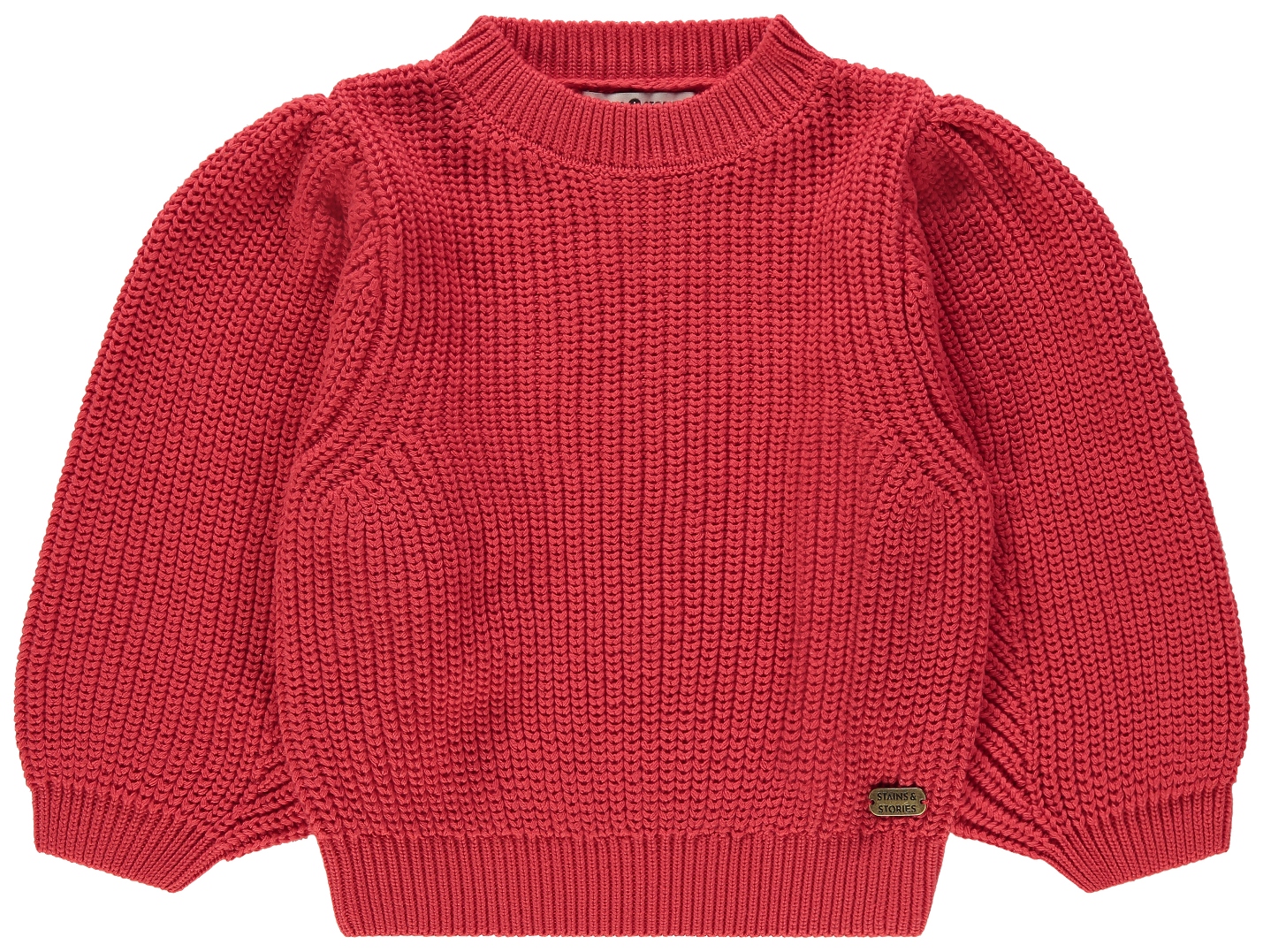 Babyface Girl Pullover Chunky red