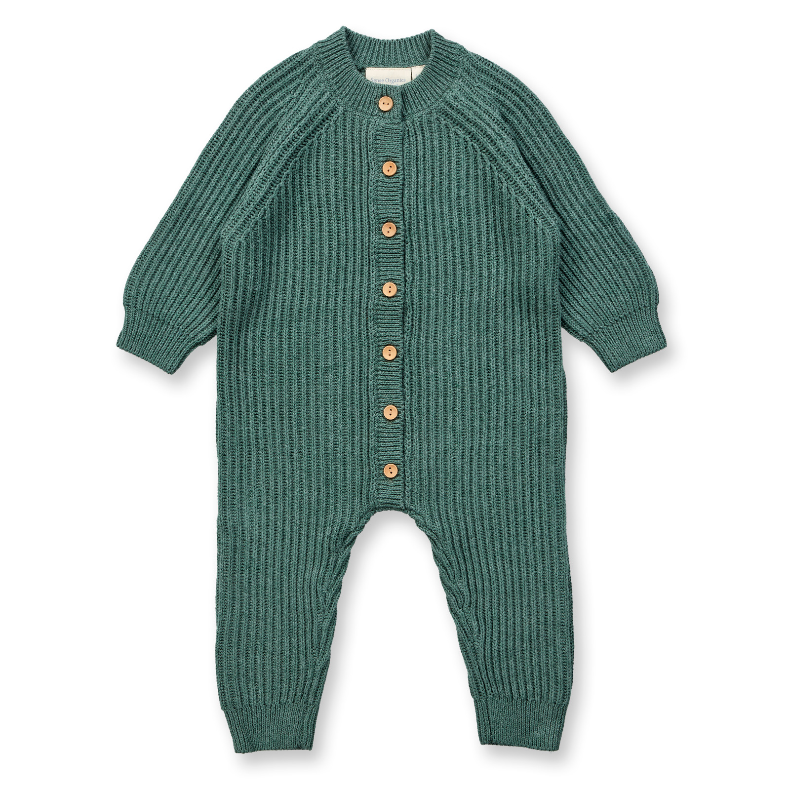 Sense Organic Baby Bodysuit Strick Uni sage