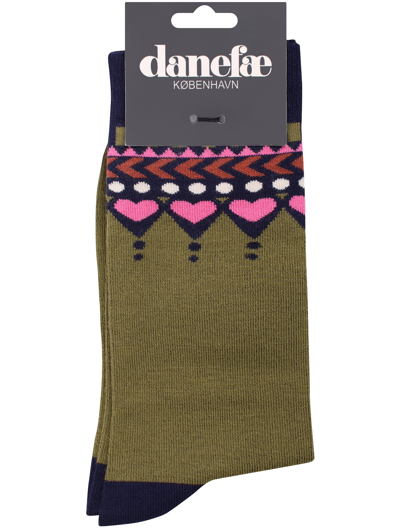 Danefae Damen Socken Danewalk olive