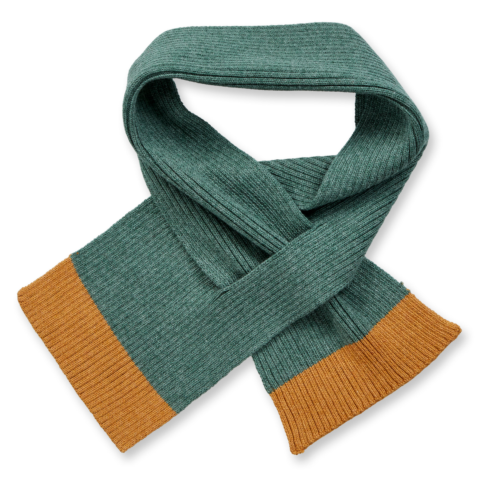 Sense Organic Strickschal Sage/Camel