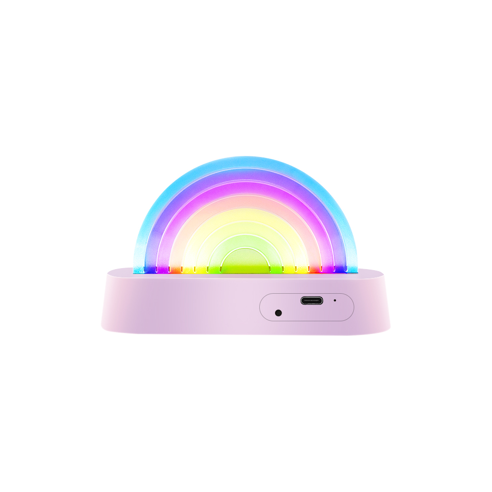 Lalarma Lampe Dancing Rainbow klangreaktiv purple