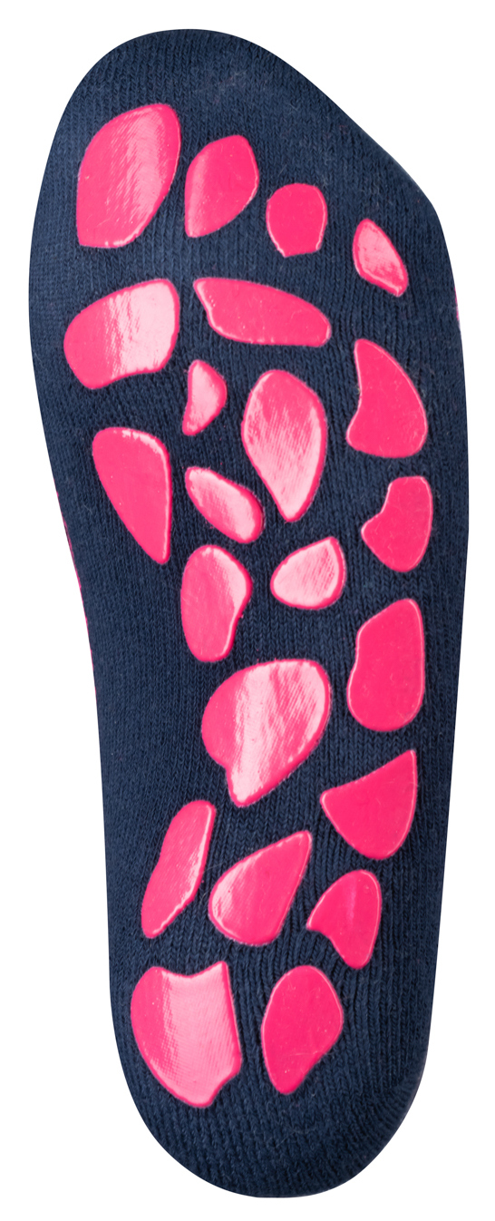 Trollkids Anti Slip Socks navy/magenta